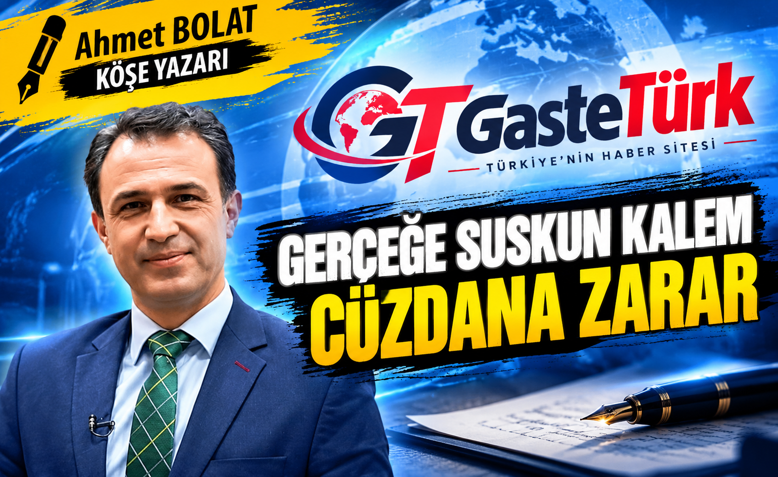 Gerçeğe Suskun Kalem Cüzdana Zarar