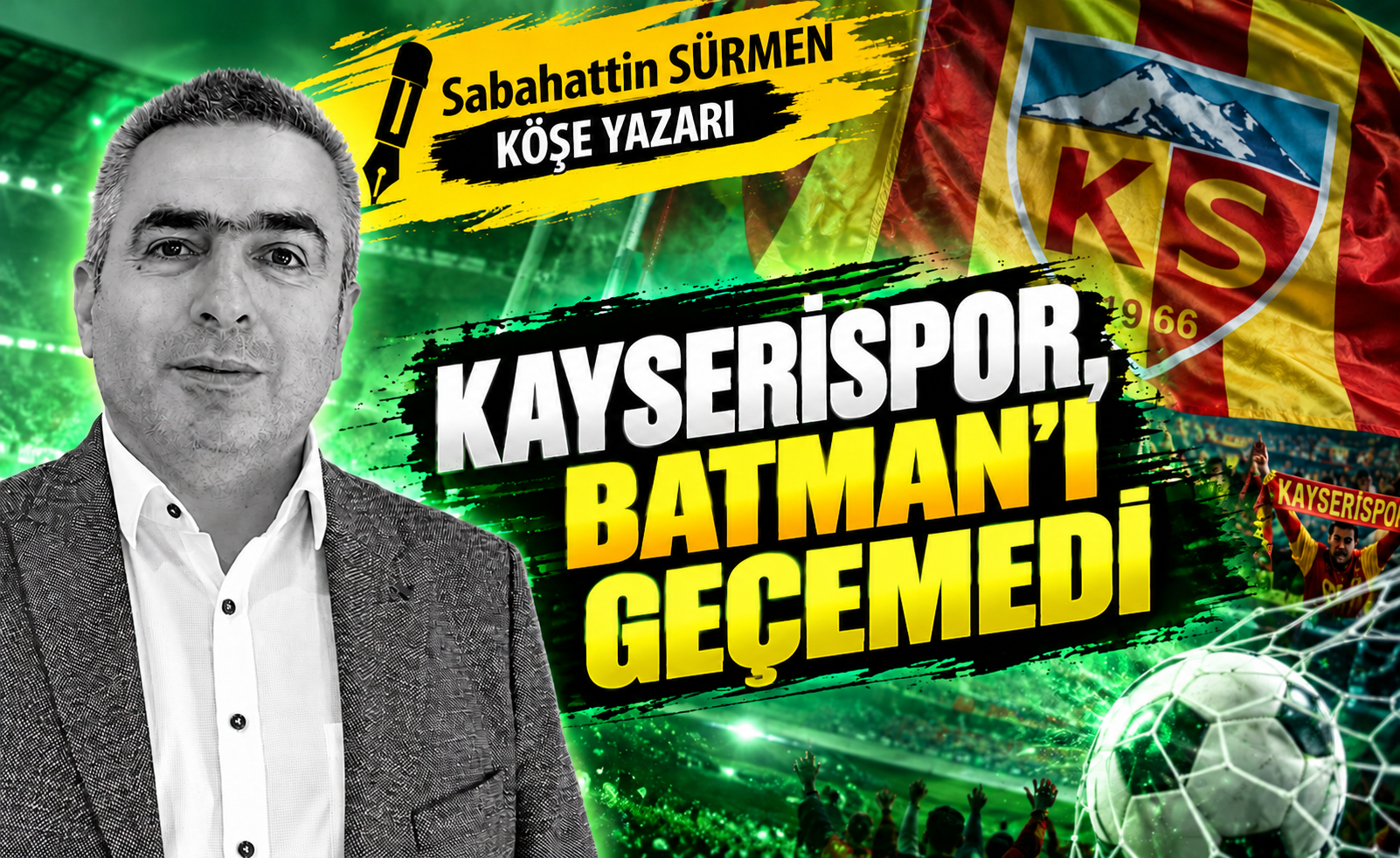 Kayserispor, Batman’ı Geçemedi