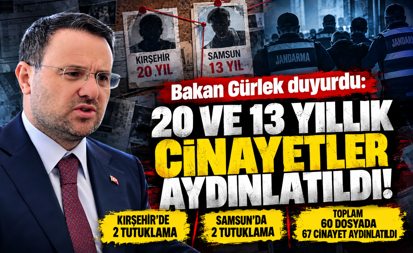 20 ve 13 Yıllık Cinayetler Aydınlatıldı: 4 Tutuklama!