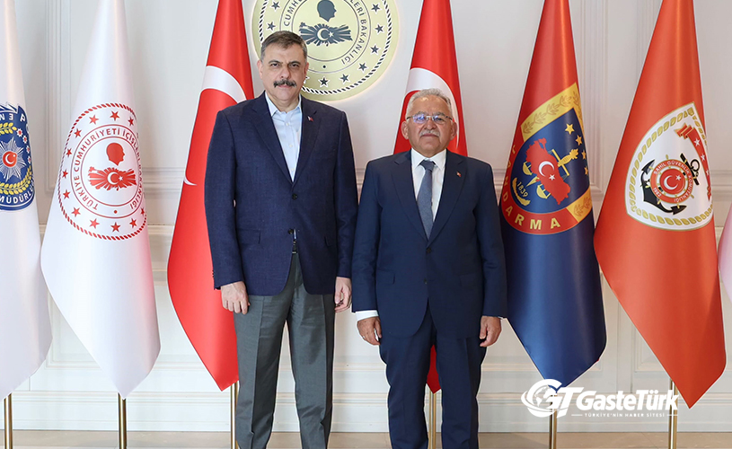Başkan Büyükkılıç’tan Bakan Çiftçi’ye Ankara’da Ziyaret