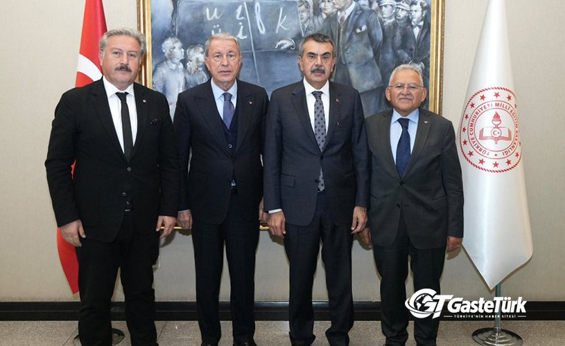 Hulusi Akar’dan Bakan Tekin’e Kayseri teşekkürü