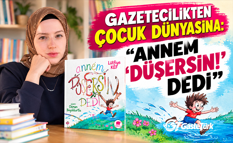 Kayserili Gazeteci Lütfiye Kef, Çocuk Edebiyatına Adım Attı!