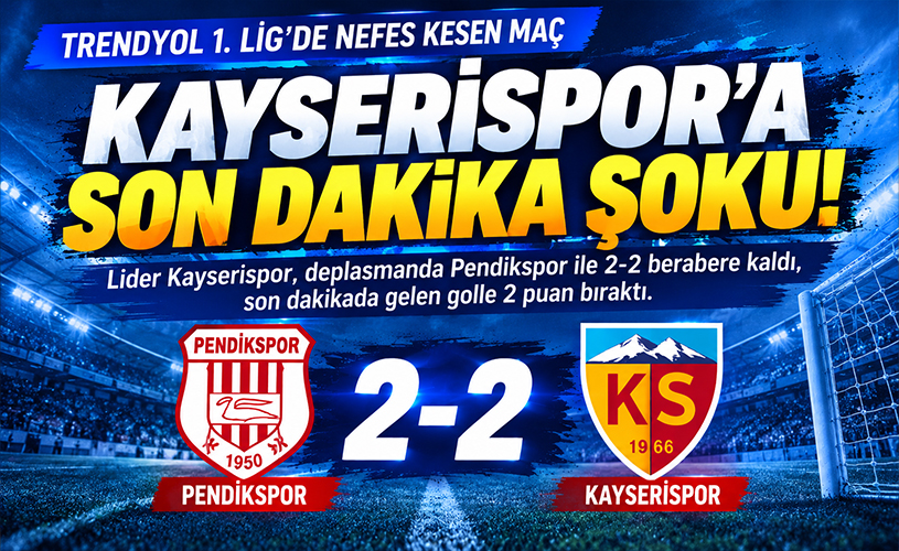 Kayserispor’a Son Dakika Şoku!