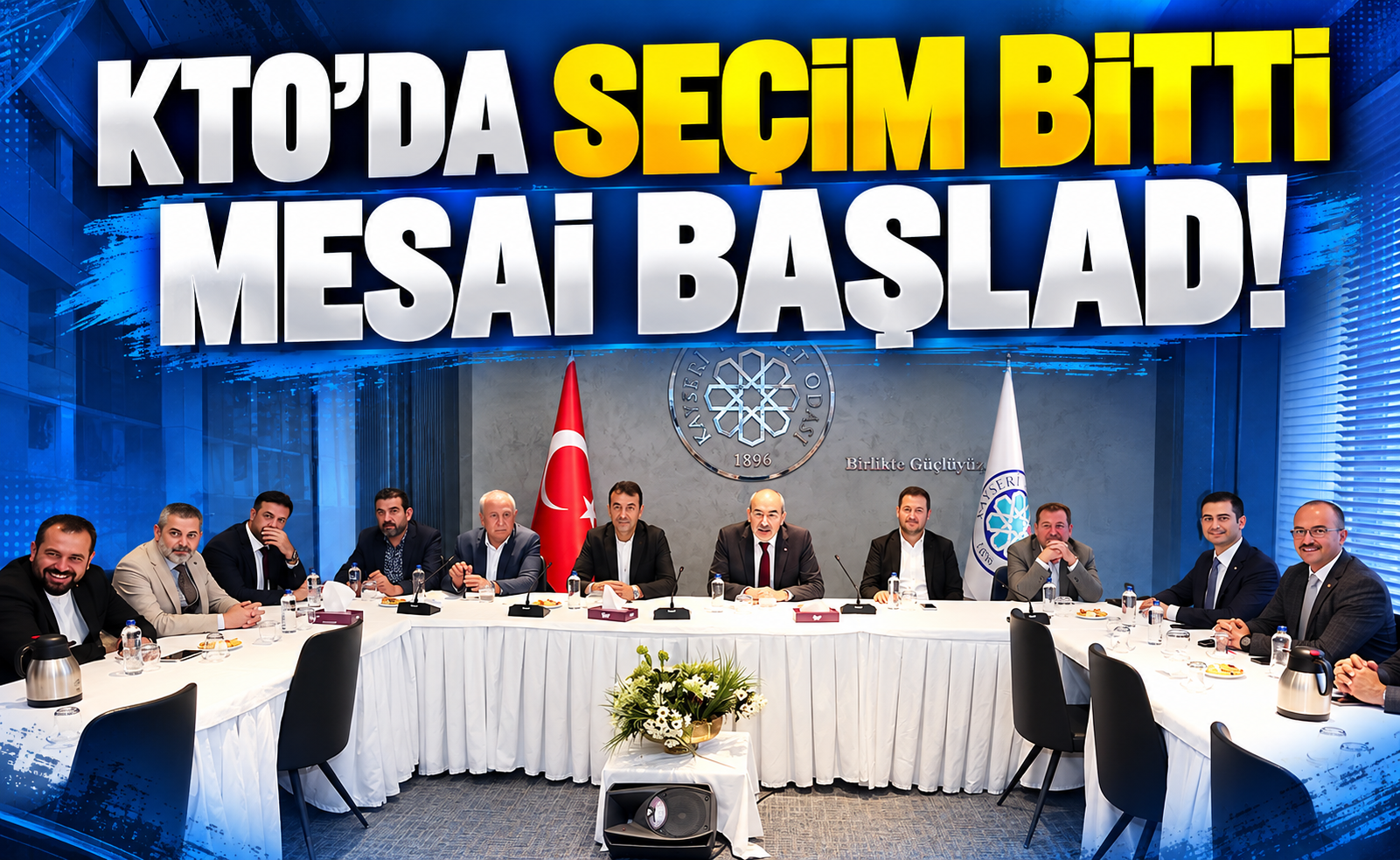 KTO'da Seçim Sonrası Hareketlilik! Gülsoy Yönetimi ve Personelle Buluştu