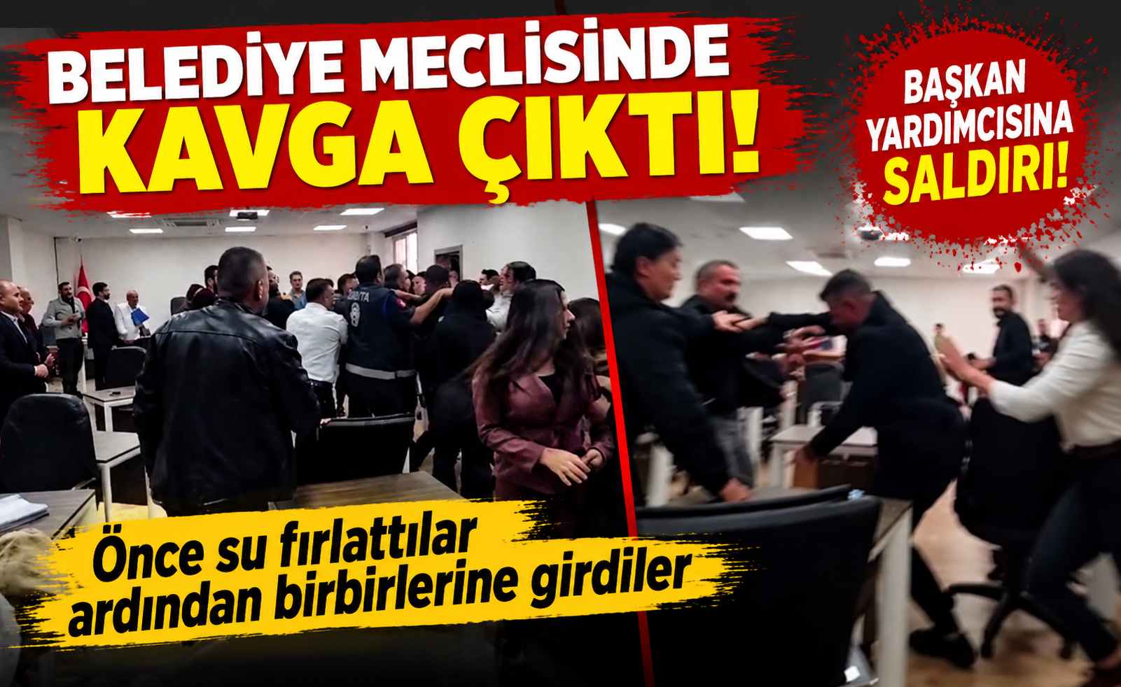 Silopi Belediyesi Meclis Toplantısında Kavga: Başkan Yardımcısına Fiziki Müdahale İddiası