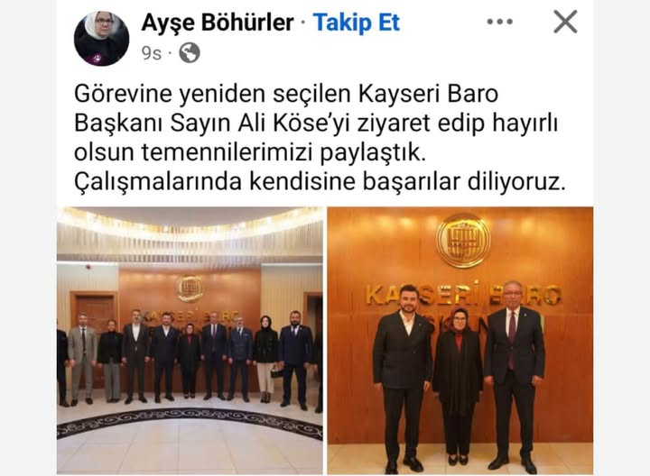 Kayseri Milletvekili Ayşe Böhürler’e Avukat Ünalmış’tan sert tepki